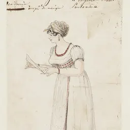 Portrait of Victoire Saulnier