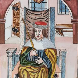 Portrait of Albert III, Count of Habsburg