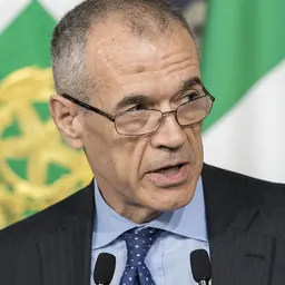 Portrait of Carlo Cottarelli