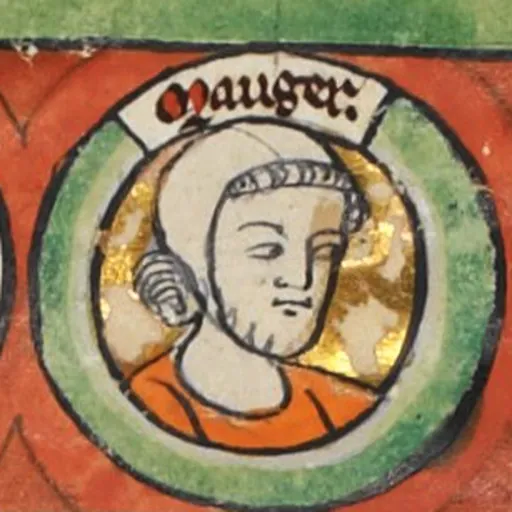 Portrait of Mauger, Count of Corbeil