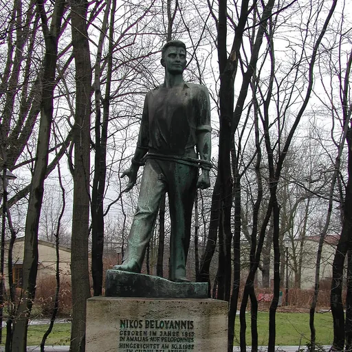 Portrait of Nikos Beloyannis