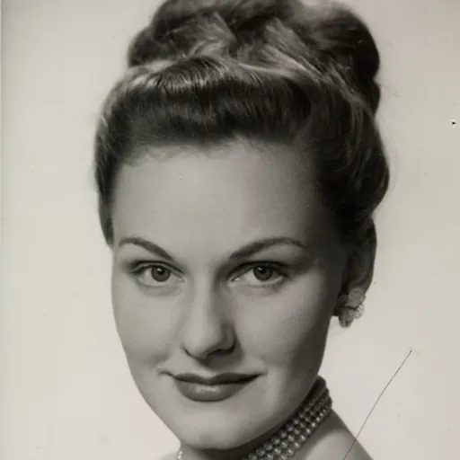 Portrait of Henny Mürer