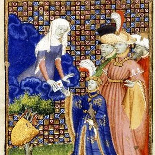 Portrait of Master of the City of Ladies