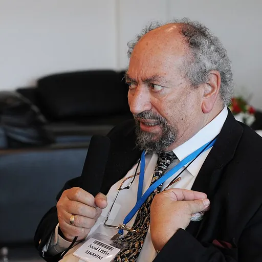 Portrait of Saad Eddin Ibrahim