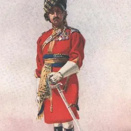 Portrait of Malik Umar Hayat Khan