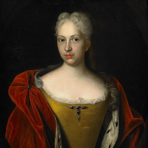 Portrait of Christine Charlotte of Solms-Braunfels
