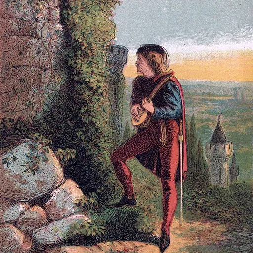 Portrait of Blondel de Nesle