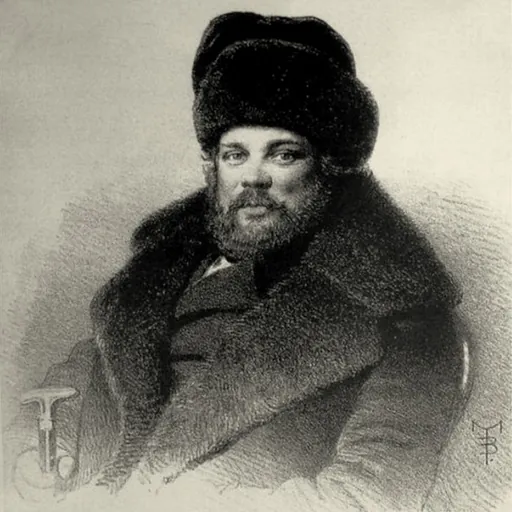 Portrait of V. A.  Kokorev