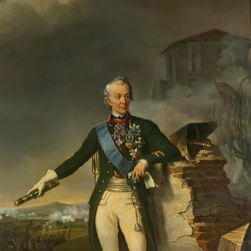 Portrait of Alexander Suvorov