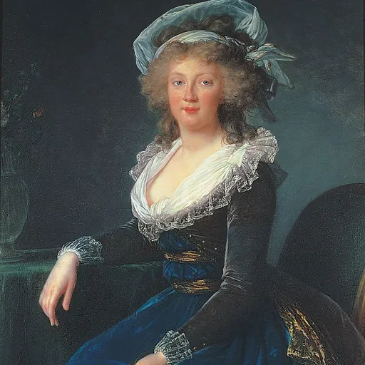 Portrait of Maria Theresa of Naples and Sicily
