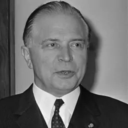 Portrait of Gaston Eyskens