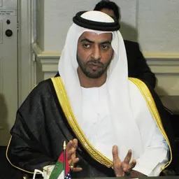 Portrait of Hamdan bin Zayed bin Sultan Al Nahyan
