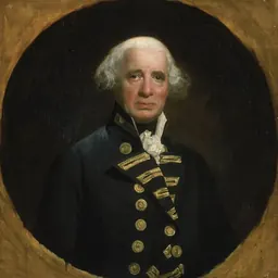Portrait of Emanuel Howe, 2nd Viscount Howe