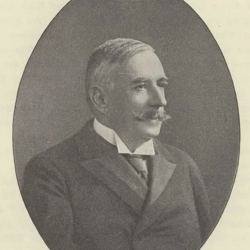 Portrait of Johann August Georg Edmund Mojsisovics von Mojsvar