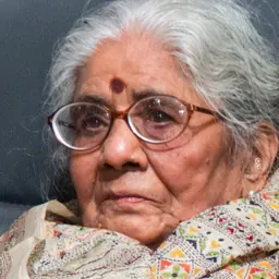 Portrait of Mannu Bhandari