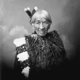 Portrait of Hēni Te Kiri Karamū