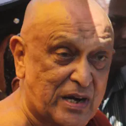 Portrait of Maduluwawe Sobitha Thero