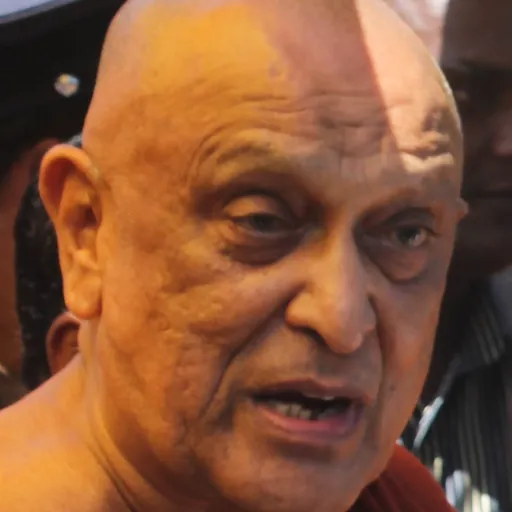 Portrait of Maduluwawe Sobitha Thero