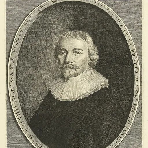 Portrait of Arnold Vinnius