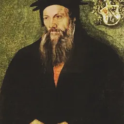 Portrait of Conrad Gessner