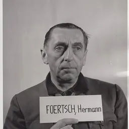Portrait of Hermann Foertsch