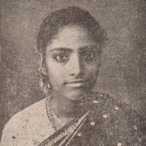 Portrait of M. S. Rajeswari