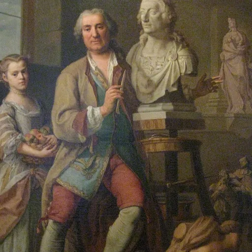 Portrait of Johann Baptist Straub