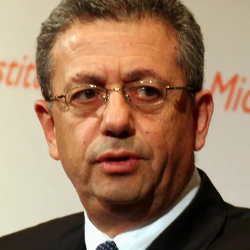 Portrait of Mustafa Barghouti