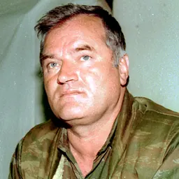 Portrait of Ratko Mladić