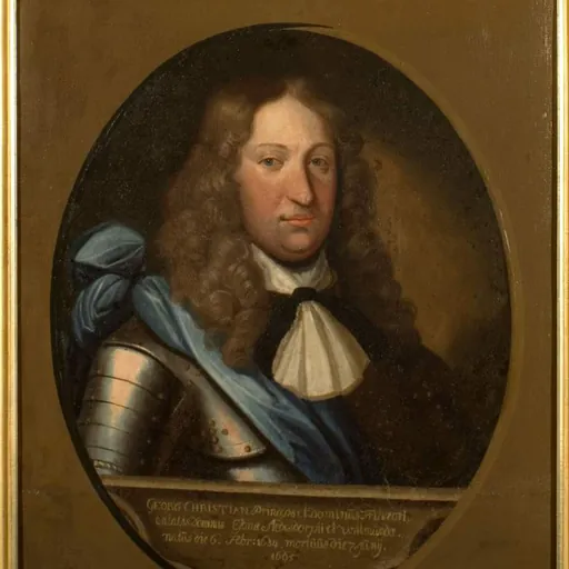 Portrait of George Christian, Prince of East Frisia