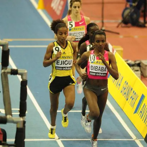 Portrait of Ejegayehu Dibaba
