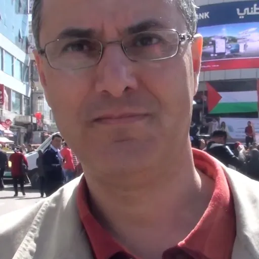 Portrait of Omar Barghouti