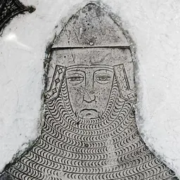 Portrait of Maurice Russell, knight