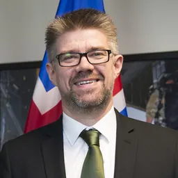 Portrait of Gunnar Bragi Sveinsson