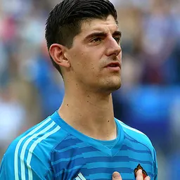 Portrait of Thibaut Courtois