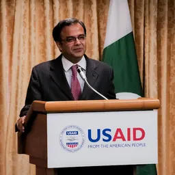 Portrait of Asad Majeed Khan