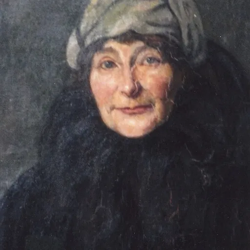 Portrait of Justine Constance Wirix-van Mansvelt