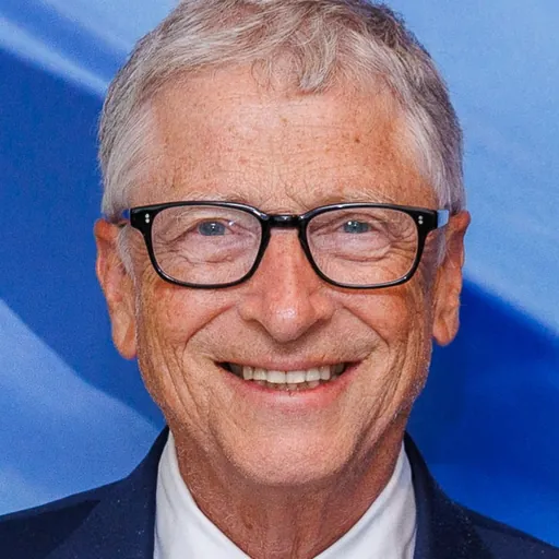 Portrait of Bill Gates