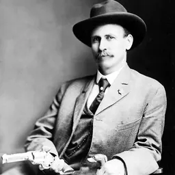 Portrait of Charlie Siringo