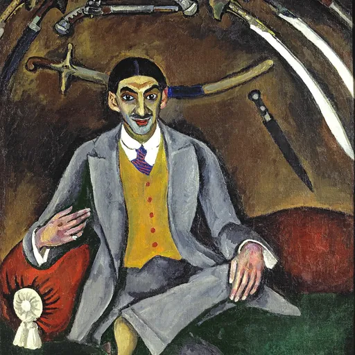 Portrait of Georgy Yakulov