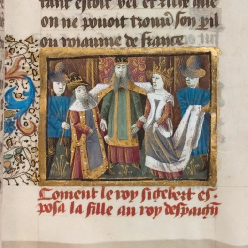 Portrait of Brunhilda of Austrasia