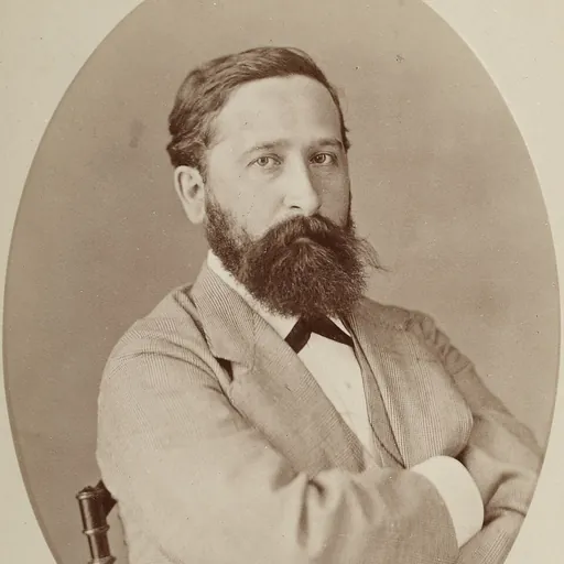 Portrait of Adolf Bernhard Meyer