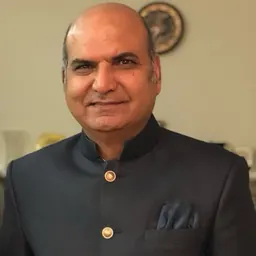 Portrait of Rajinder K Dhamija