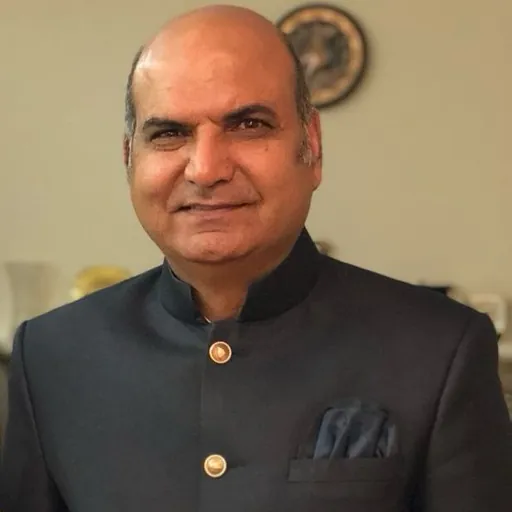 Portrait of Rajinder K Dhamija