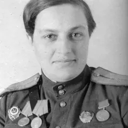 Portrait of Lyudmila Pavlichenko
