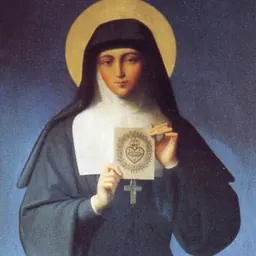 Portrait of Margaret Mary Alacoque