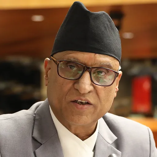 Portrait of Dilendra Prasad Badu
