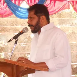 Portrait of Raju Abraham
