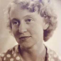 Portrait of Miep Stegmann