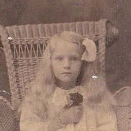 Portrait of Ruth Cleveland
